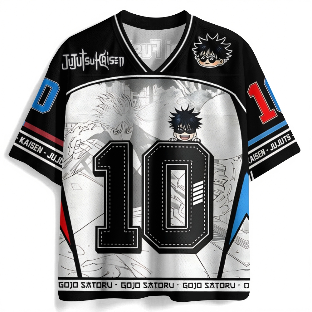 Jujutsu Kaisen Anime Mesh Jersey Shirts 