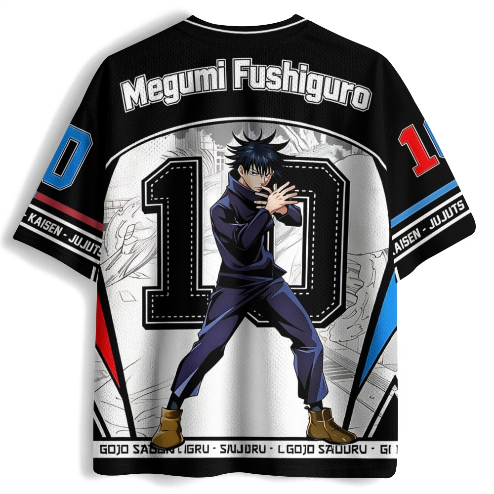 Jujutsu Kaisen Anime Mesh Jersey Shirts 