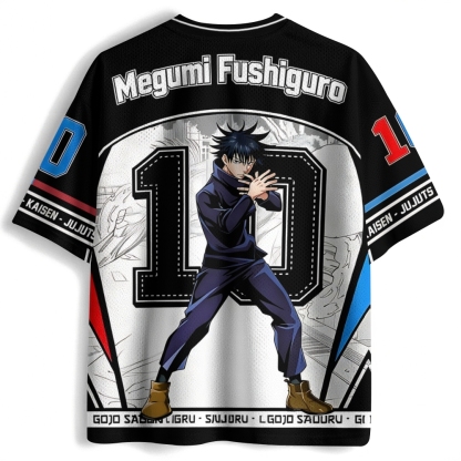 Jujutsu Kaisen Anime Mesh Jersey Shirts 