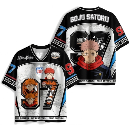 Jujutsu Kaisen Anime Mesh Jersey Shirts 