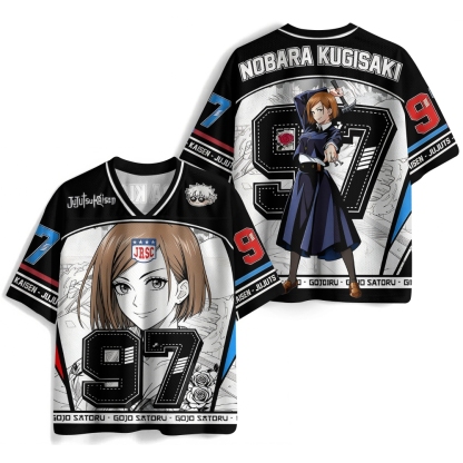 Jujutsu Kaisen Anime Mesh Jersey Shirts 