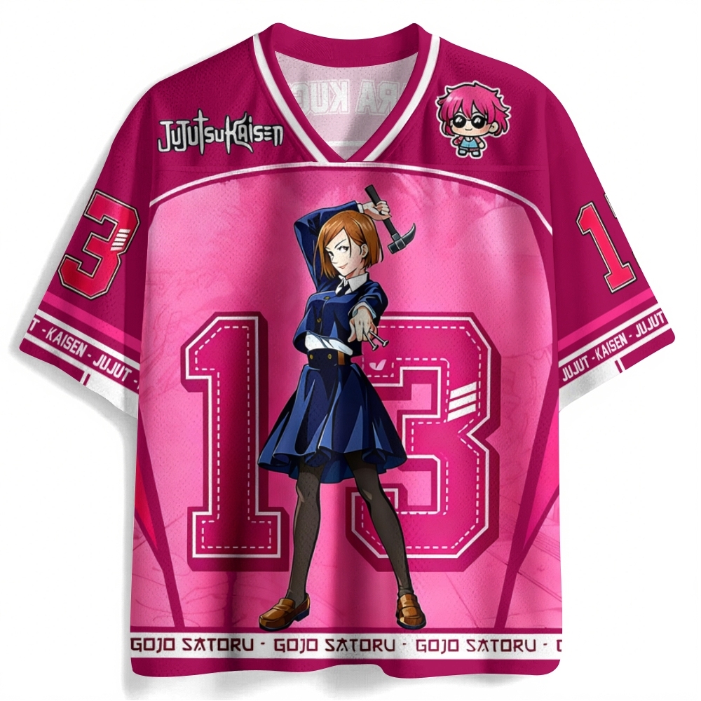 Jujutsu Kaisen Anime Mesh Jersey Shirts