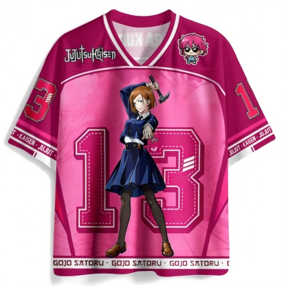 Jujutsu Kaisen Anime Mesh Jersey Shirts 