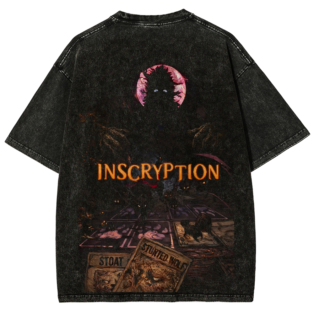 Inscryption Unisex Fit Washed T-Shirt 2602002751