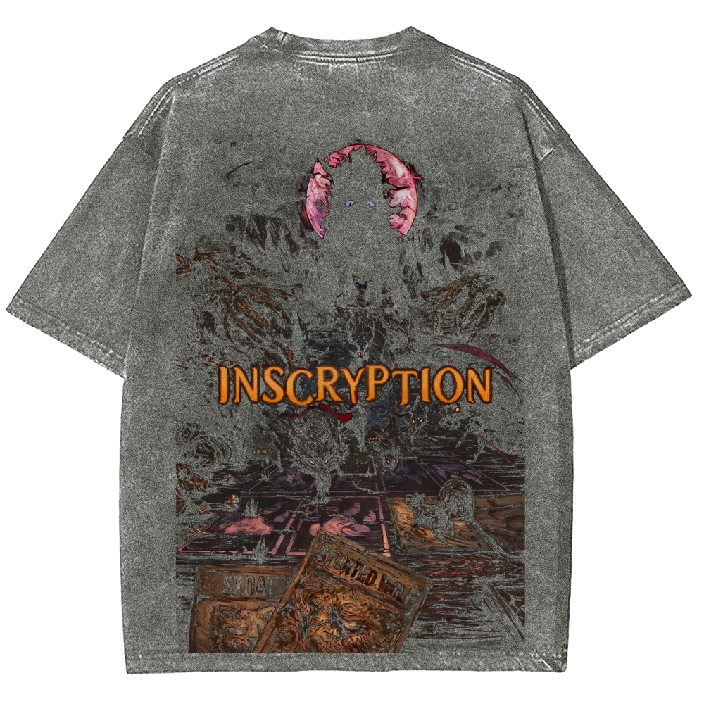 Inscryption Unisex Fit Washed T-Shirt 2602002751