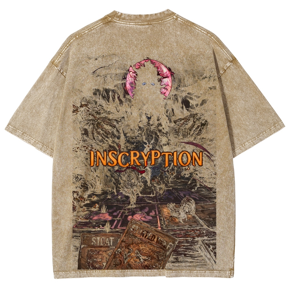 Inscryption Unisex Fit Washed T-Shirt 2602002751