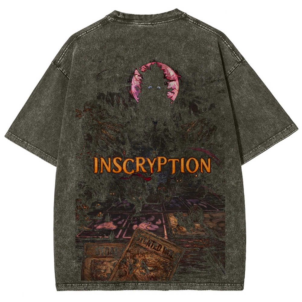 Inscryption Unisex Fit Washed T-Shirt 2602002751