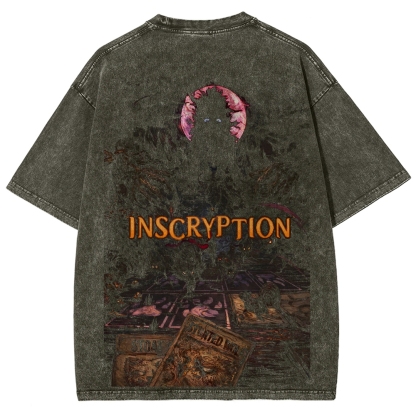 Inscryption Unisex Fit Washed T-Shirt 2602002751