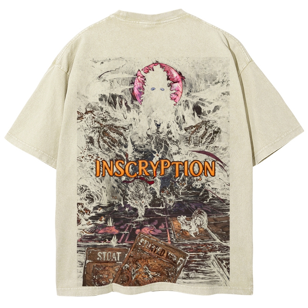 Inscryption Unisex Fit Washed T-Shirt 2602002751
