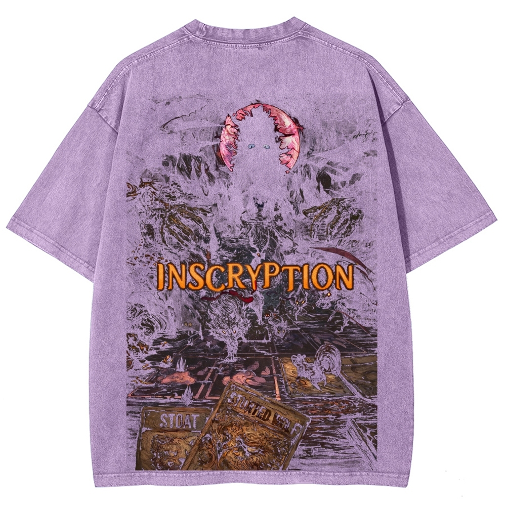 Inscryption Unisex Fit Washed T-Shirt 2602002751