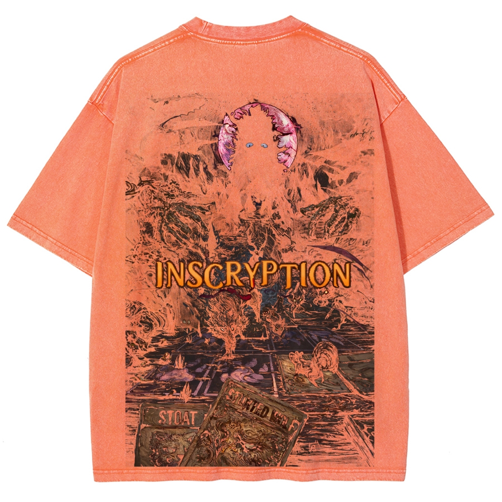 Inscryption Unisex Fit Washed T-Shirt 2602002751