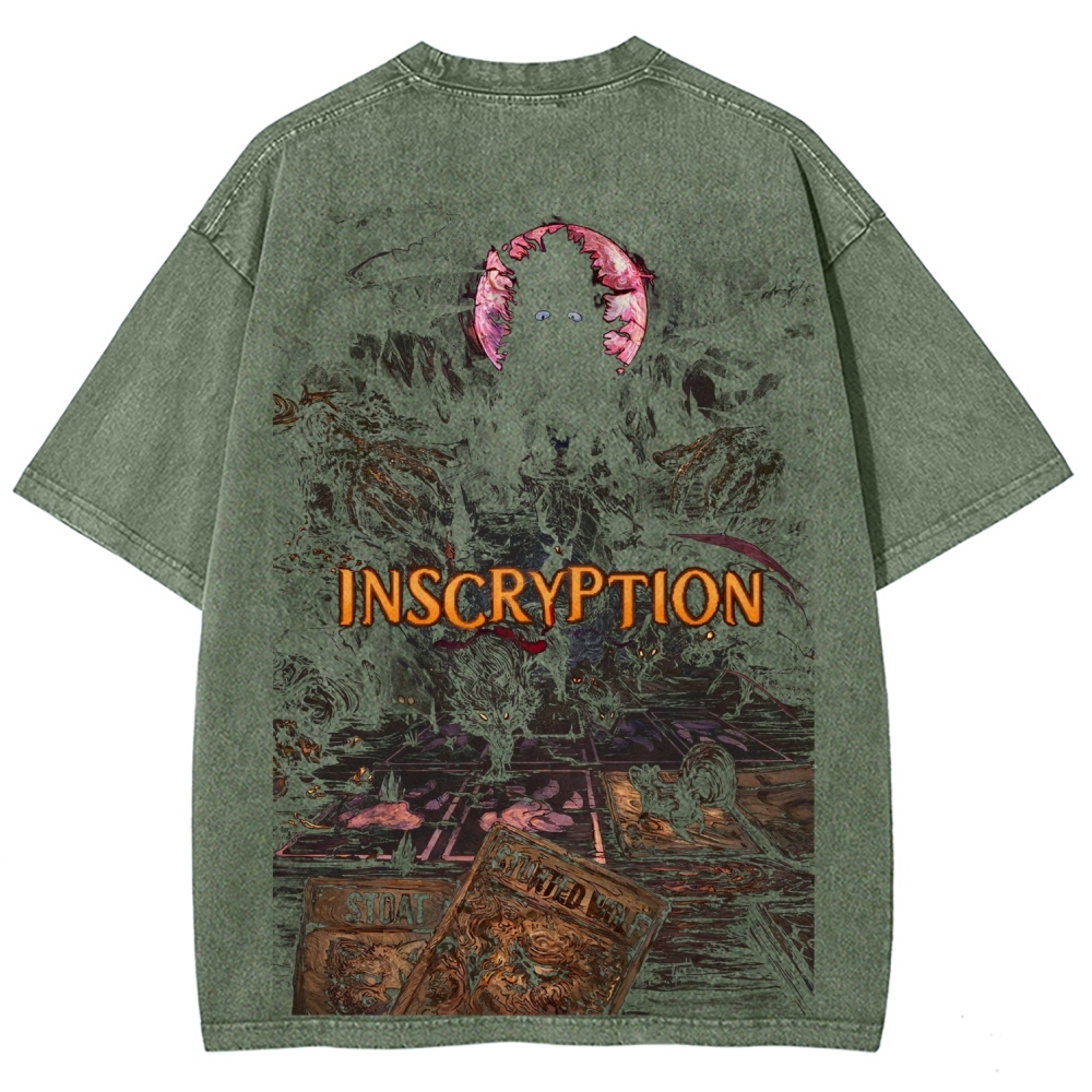 Inscryption Unisex Fit Washed T-Shirt 2602002751
