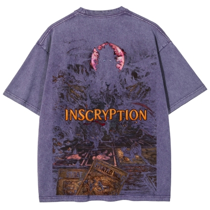 Inscryption Unisex Fit Washed T-Shirt 2602002751