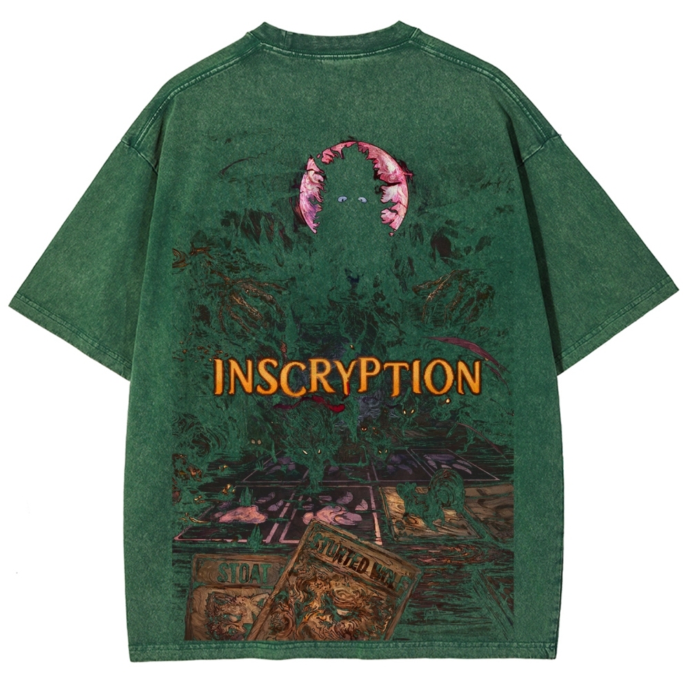 Inscryption Unisex Fit Washed T-Shirt 2602002751