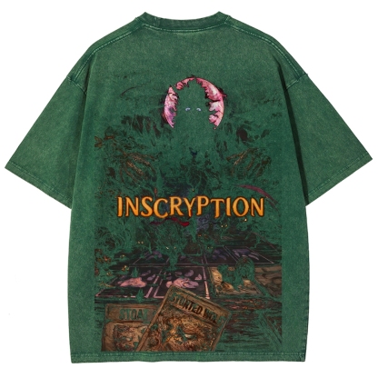 Inscryption Unisex Fit Washed T-Shirt 2602002751