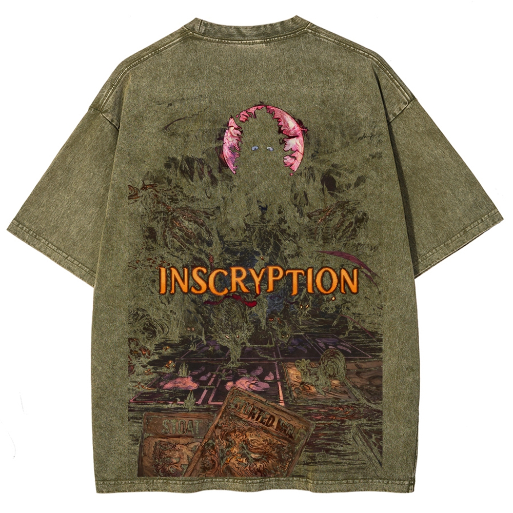 Inscryption Unisex Fit Washed T-Shirt 2602002751