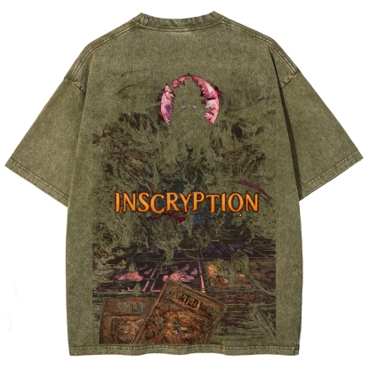 Inscryption Unisex Fit Washed T-Shirt 2602002751