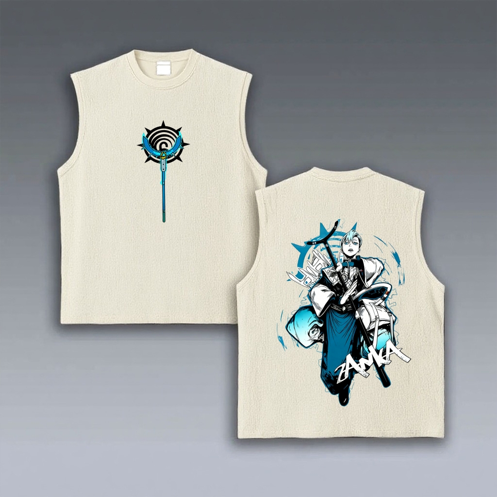 Gachiakuta Zanka Nijiku VINTAGE TANK TOP