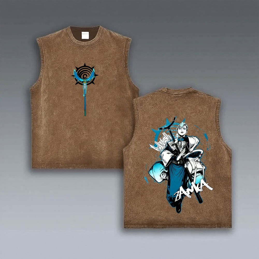 Gachiakuta Zanka Nijiku VINTAGE TANK TOP