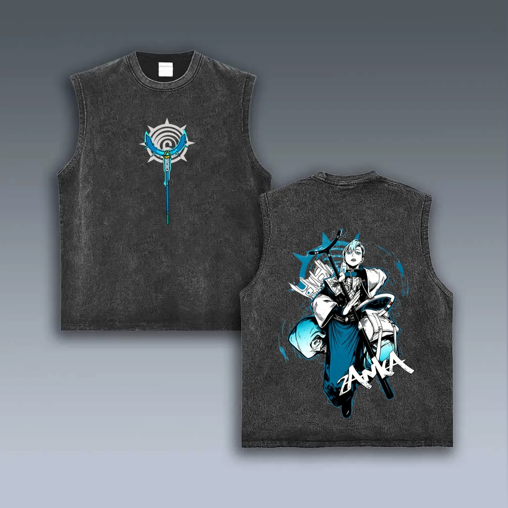 Gachiakuta Zanka Nijiku VINTAGE TANK TOP