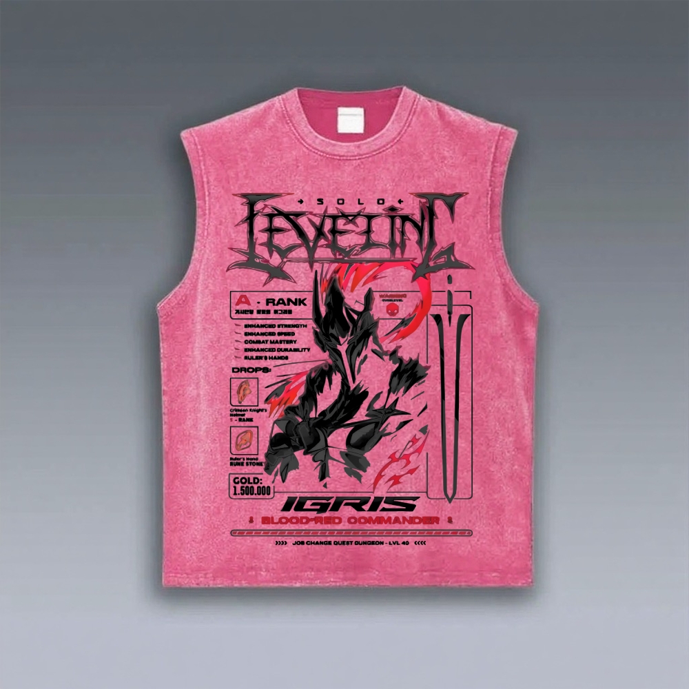 VINTAGE TANK TOP | Solo Leveling