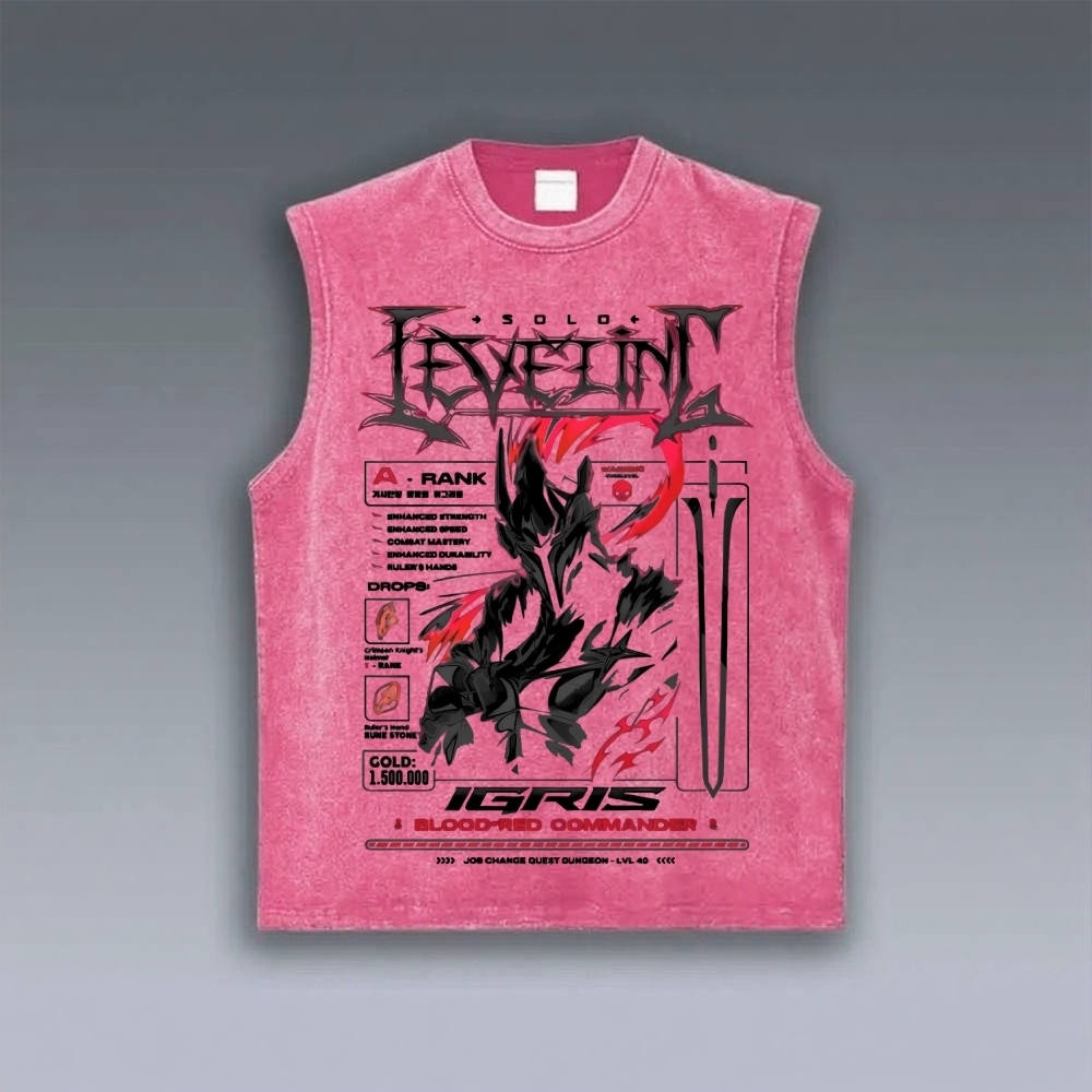 VINTAGE TANK TOP | Solo Leveling