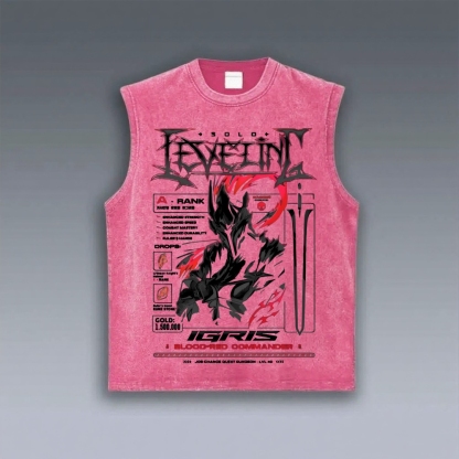 VINTAGE TANK TOP | Solo Leveling