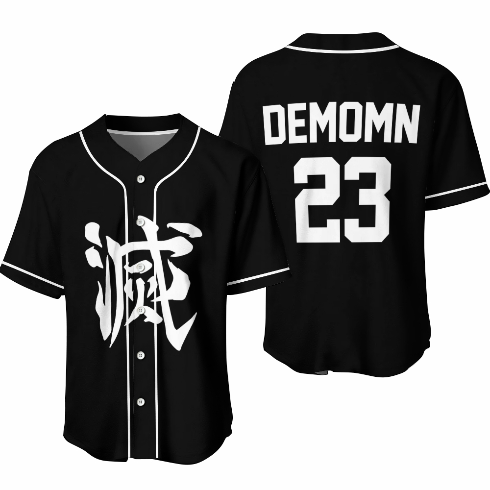 Demon Slayer Anime Baseball Jersey 