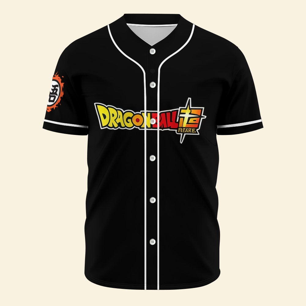 Dragon Ball Anime Baseball Jersey