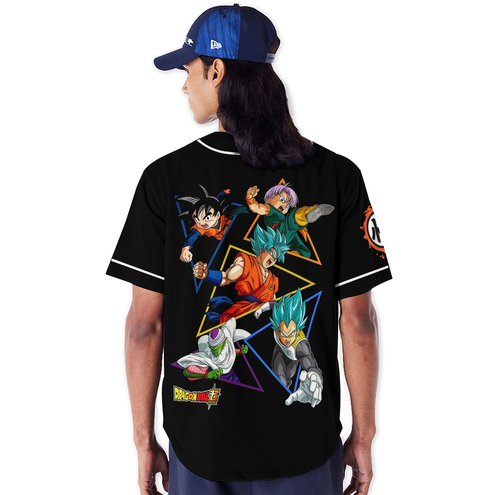 Dragon Ball Anime Baseball Jersey