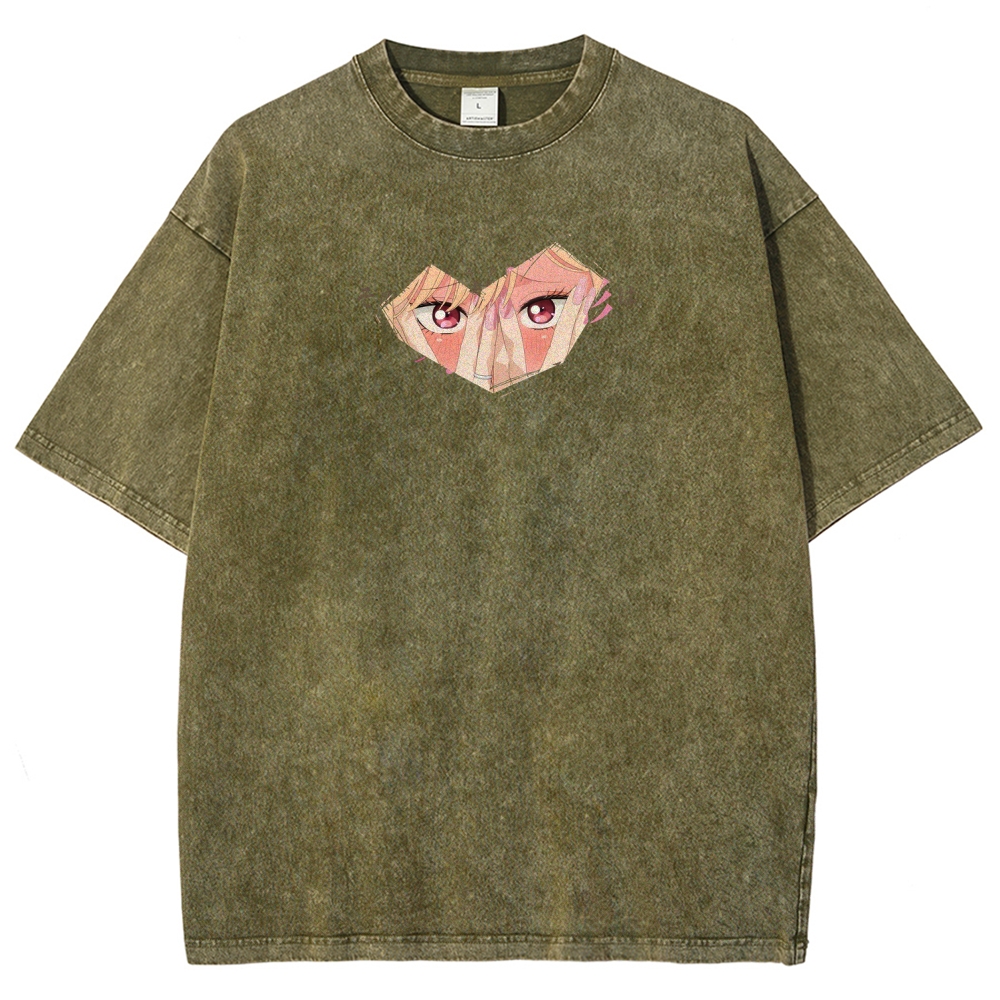 MARIN Unisex Fit Washed T-Shirt | My Dress-Up Darling 