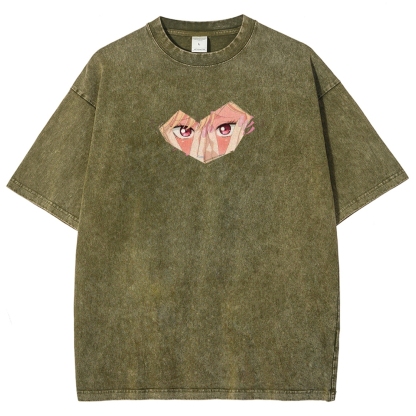 MARIN Unisex Fit Washed T-Shirt | My Dress-Up Darling 