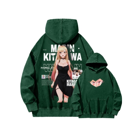 MARIN Unisex Washed Hoodie | My Dress-Up Darling 