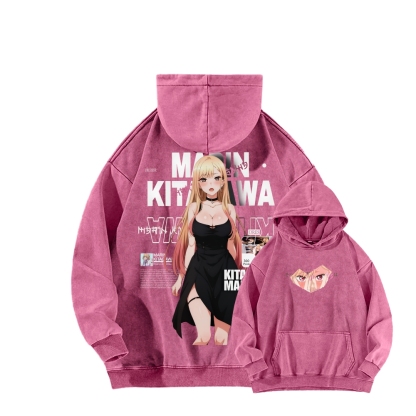 MARIN Unisex Washed Hoodie | My Dress-Up Darling 