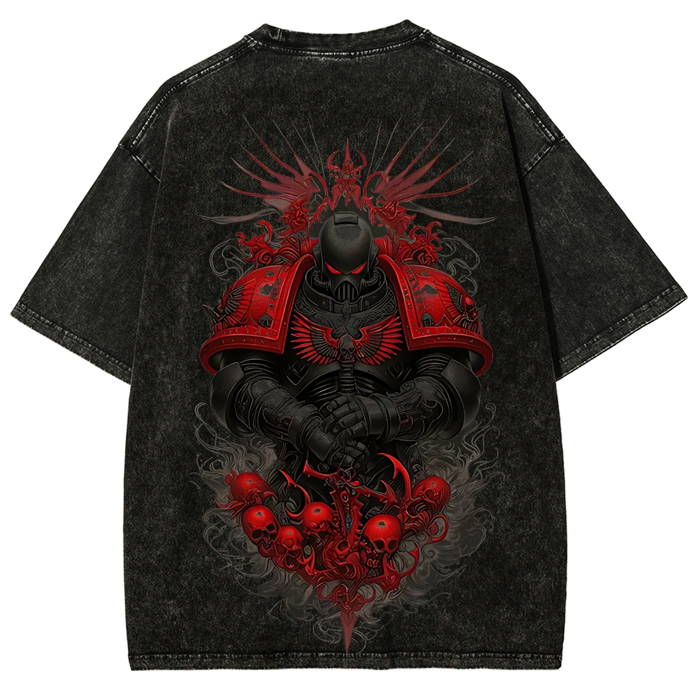 Warhammer 40K Printed Unisex Washed T-Shirt