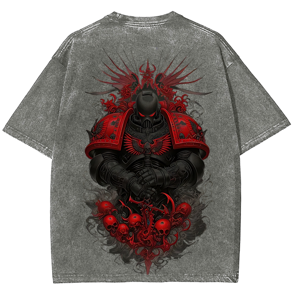 Warhammer 40K Printed Unisex Washed T-Shirt