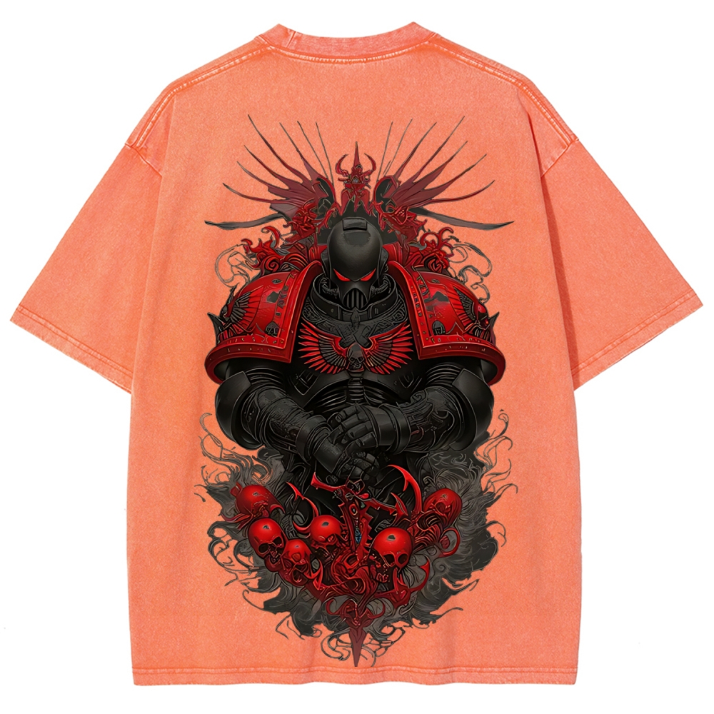 Warhammer 40K Printed Unisex Washed T-Shirt