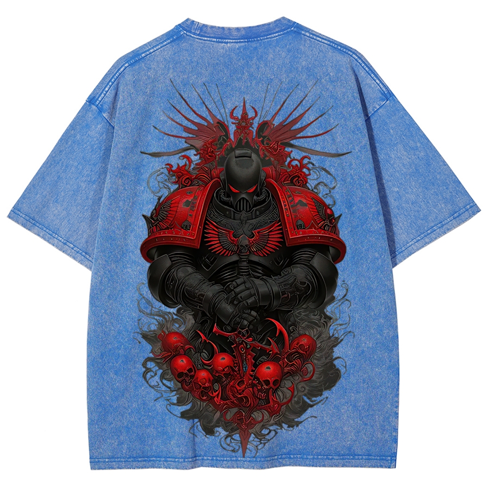 Warhammer 40K Printed Unisex Washed T-Shirt