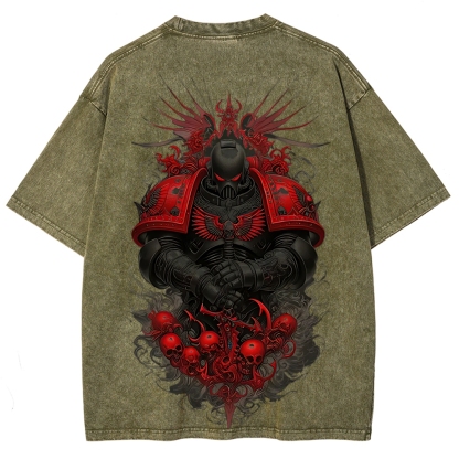 Warhammer 40K Printed Unisex Washed T-Shirt