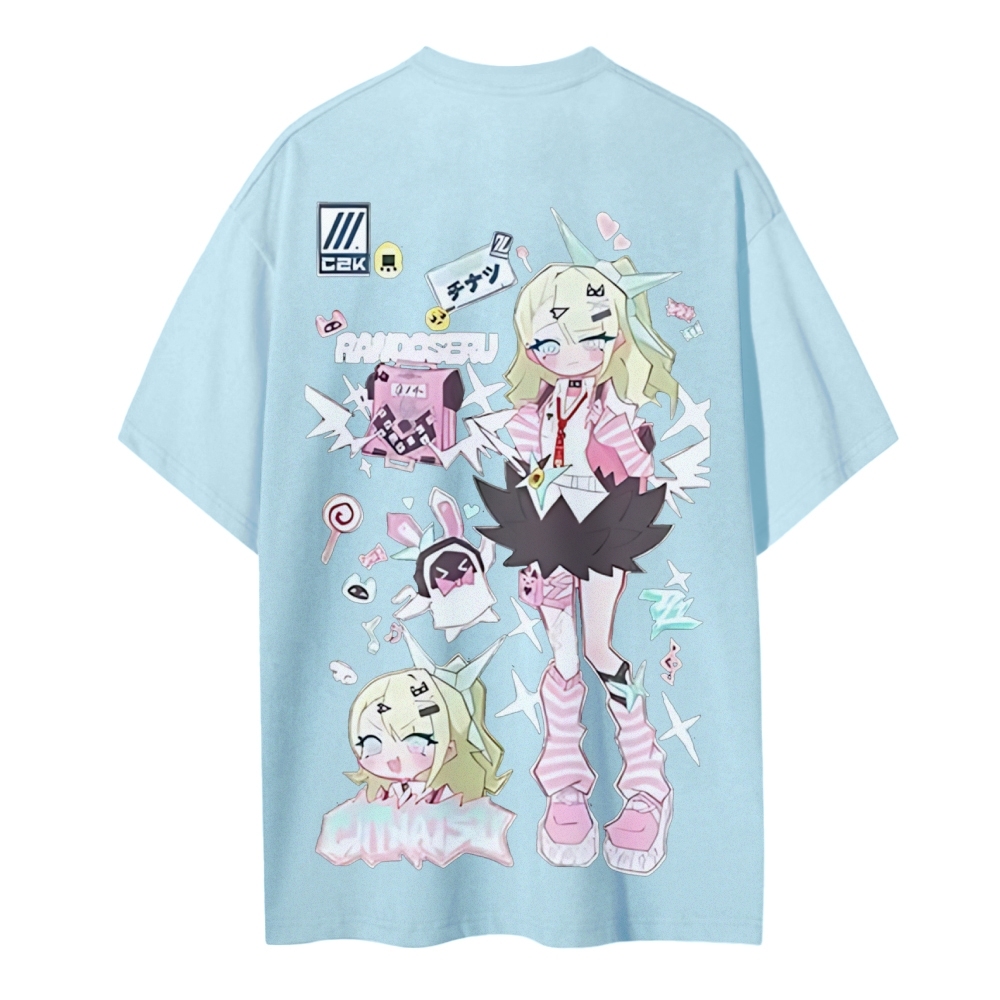  Unisex Round Neck Cotton T-Shirt 2603000898