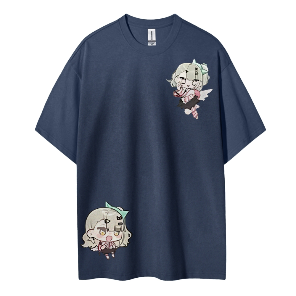  Unisex Round Neck Cotton T-Shirt 2603000898