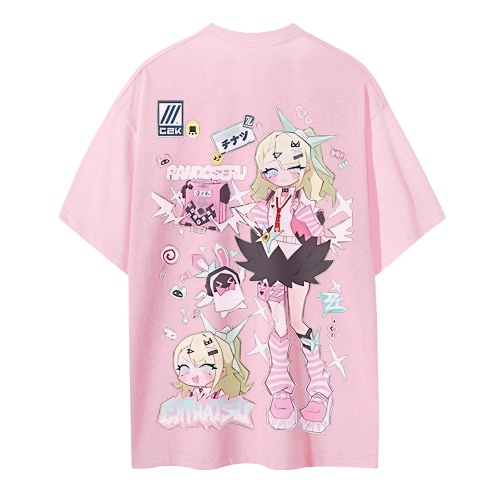  Unisex Round Neck Cotton T-Shirt 2603000898