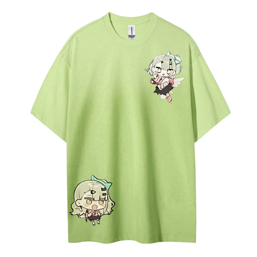  Unisex Round Neck Cotton T-Shirt 2603000898