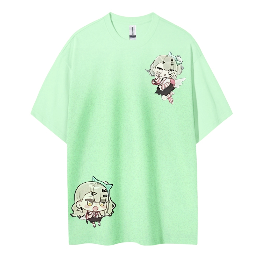  Unisex Round Neck Cotton T-Shirt 2603000898