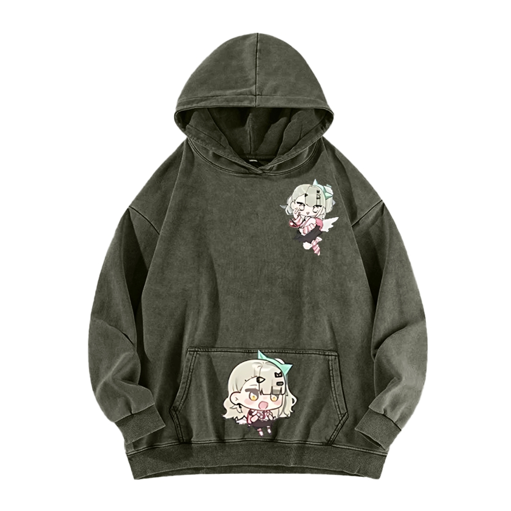 SUNNA Zenless Zone Zero Washed Unisex Hoodie 2603000901