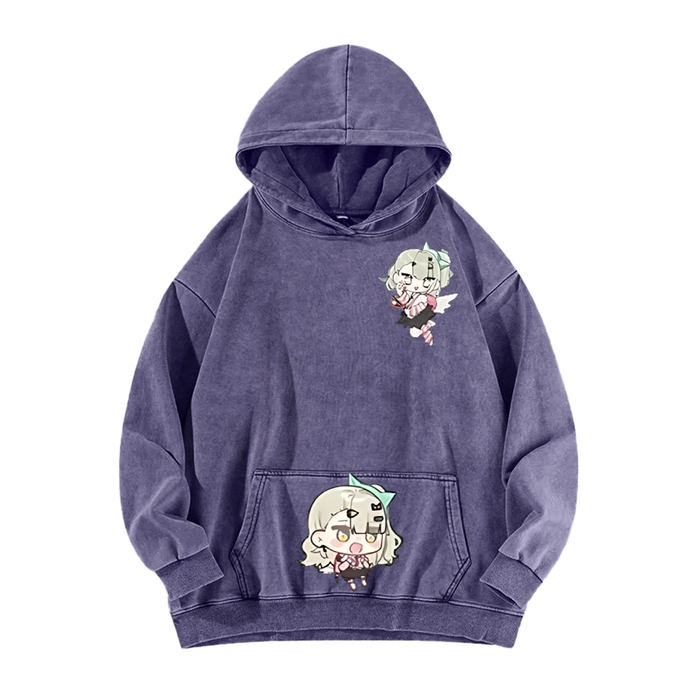 SUNNA Zenless Zone Zero Washed Unisex Hoodie 2603000901
