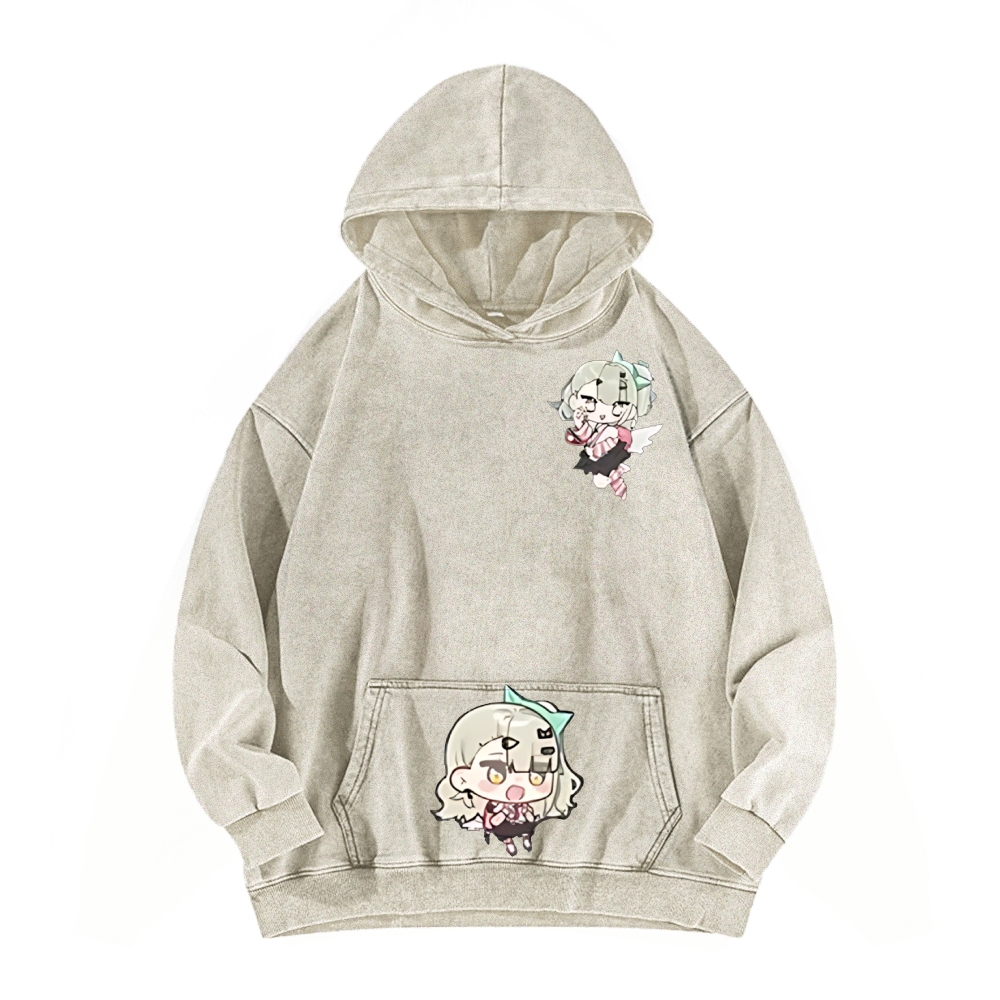 SUNNA Zenless Zone Zero Washed Unisex Hoodie 2603000901