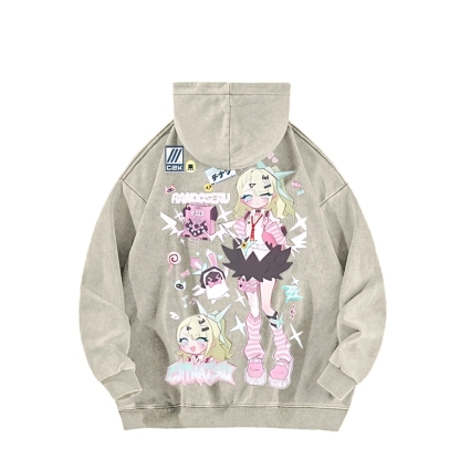 SUNNA Zenless Zone Zero Washed Unisex Hoodie 2603000901