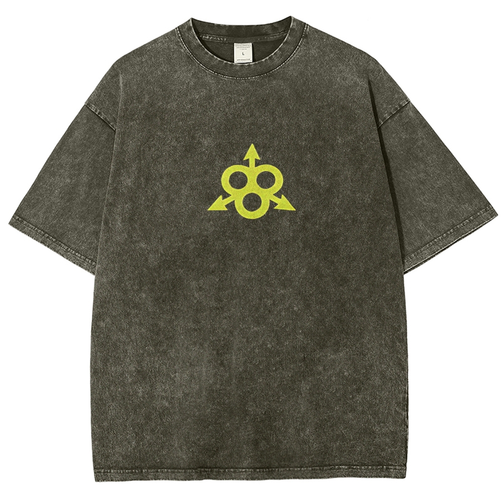 Nurgle Warhammer 40k Printed Unisex Washed T-Shirt 2603000904