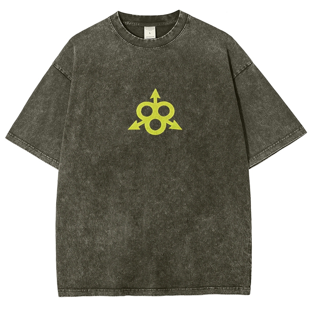 Nurgle Warhammer 40k Printed Unisex Washed T-Shirt 2603000904